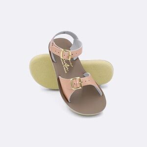 Rose Gold Sun-San Sandals